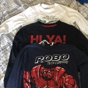 4/$25🌟🌟Bundle of 3 long sleeve T-shirts
